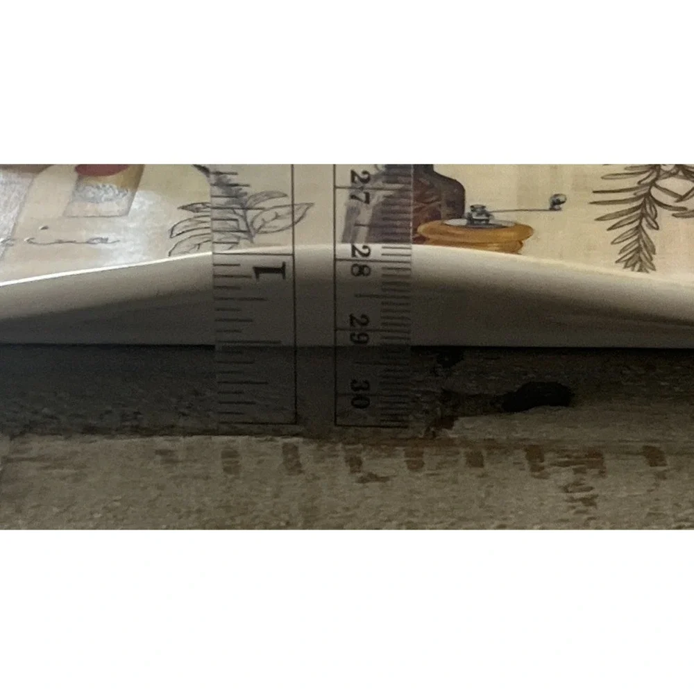 Cypress Home Mediterranean,‎ Olive, Cucina Ceramic Serving/Olive Oil Plate